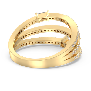 Bagues de fiançailles REYES personnalisables en argent sterling 925 avec moissanite, bijoux fins à la mode pour femmes, cadeaux d'anniversaire - Product Image 4