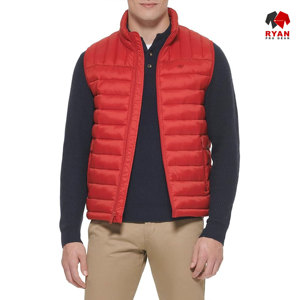 Chaleco Acolchado Impermeable y Transpirable Personalizado Ryan Pro Gear para Hombre, Diseño Sólido con Logotipo Personalizado, Diseño ODM - Product Image 1