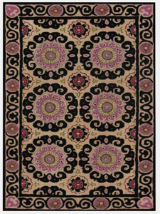 Classic hand tufted wool high quality pattern handmade Eco friendly custom support <b>rug</b> for Living room kids hotels office - Product Image 3