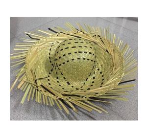 Chapeau de paille tissé à la main feuille de palmier élégant Durable léger mode extérieur été chapeaux fabriqué au Vietnam - Product Image 5