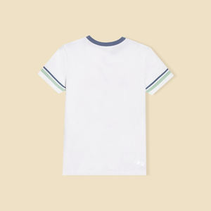 Vente flash - Chemises à manches courtes pour enfants - T-shirt d'été pour garçon - T-shirt en coton pour enfants avec couleur personnalisée et logo personnalisé avec service OEM - Product Image 6