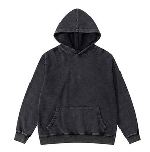 Sudadera con Capucha Negra para Hombre con Estampado de Mariposas, Estilo Casual Oversize para Otoño, Diseño Sublimado con Logotipo en la Espalda - Product Image 1