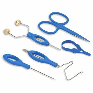 Semplix scissors <b>set</b> blue (10-piece) Precision stainless steel scissors for <b>sewing</b> & embroidery - Product Image 6
