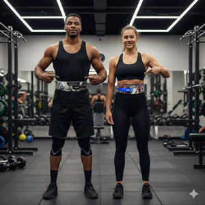 Ceinture de musculation en cuir Rexfit Sports Wholesale pour l'entraînement en force et la musculation avec boucle à levier - Product Image 3