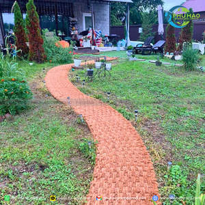 Best choice coir <b>mat</b> made of natural coconut fiber hand woven 35mm thickness non slip outdoor garden walkway pavement <b>rolls</b> top - Product Image 5