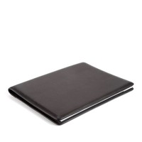 Porte-documents d'affaires en cuir noir personnalisé de haute qualité, durable, marque ADORA, dossier de présentation