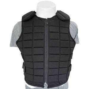 Chaleco de equitación SOLID INTERNATIONAL transpirable, ligero, acolchado, de poliéster y nailon, unisex, para protección ecuestre al aire libre. - Product Image 5