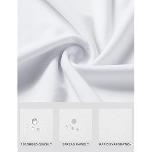 Camiseta deportiva sin mangas de algodón y spandex para hombre, elástica, transpirable, para gimnasio y fitness. - Product Image 4