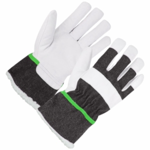 Gants de sécurité en cuir de vachette grainé de haute qualité, résistants et confortables, avec résistance à la chaleur pour un usage quotidien domestique - Product Image 5