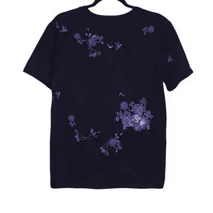 T-shirts brodés à séchage rapide en gros, grandes tailles en stock, t-shirts brodés sur mesure - Product Image 1