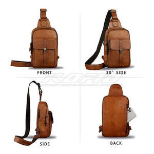 Sac bandoulière léger et durable, réglable, pour les voyages, le travail, les activités quotidiennes, sac bandoulière d'extérieur - Product Image 6