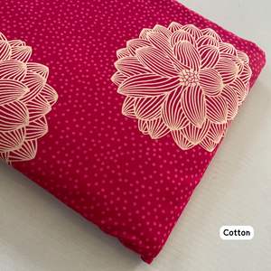 Tissu en coton durable et extensible brodé, largeur 57 pouces, pour la fabrication et l'exportation de vêtements, prix de gros depuis l'Inde - Product Image 4