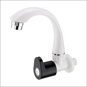 Lexa Polished Black Sink <b>Tap</b> Water <b>Tap</b> for Bathroom Kitchen Utility and Hospital Use Basin Mixer Faucet Type - Product Image 1