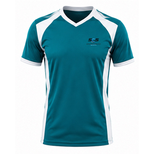 Maillot de volley-ball athlétique de qualité supérieure avec tissu extensible et service de fabrication professionnel - Product Image 1