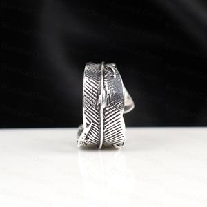 Handmade Adjustable Boho <b>Statement</b> Band Tribal Engraved Minimalist Jewelry Ethnic Fashion <b>Ring</b> Nature Inspired Artisan Gift - Product Image 4