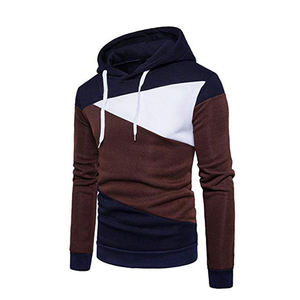 Sudadera con Capucha para Hombre, Personalizable con Logotipo Frontal, 350 Gramos, Talla Grande, Gruesa, Forro de Algodón, Bajo sin Rematar, Sudadera de Invierno - Product Image 1