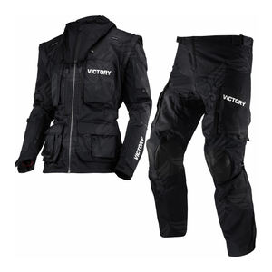 Traje de Motociclismo Impermeable Personalizado para Hombre, Chaqueta y Pantalón de Motocicleta con Armadura CE, Conjunto de Protección para Motociclistas de Aventura y Turismo - Product Image 1