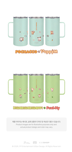 Stray Kids TUMBLER-SKZOO X SANRIO CHARACTERS Porte-clés coréen en papier et plastique pour enfants, thème pop music - Product Image 5