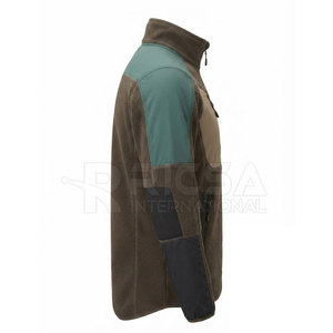 Vêtements de chasse d'extérieur pour hommes, couche intermédiaire polaire, légers, imperméables, chauds, respirants, pour l'entraînement sur le terrain, tissu extensible - Product Image 3