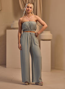 กางเกงจ็อกเกอร์ผ้าทอเนื้อนุ่มคุณภาพดีที่สุดสำหรับผู้หญิง ผ้าเทอร์รี่ฟลีซ 100% ผ้าฝ้าย กางเกงวอร์มขายาวสำหรับผู้หญิง - Product Image 6