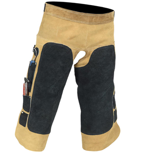 Wholesale Horse <b>Riding</b> Farrier Aprons Custom Made High Quality Durable Leather Protective <b>Chap</b> for Equestrian Shoeing - Product Image 1