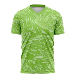 Conjunto de Camiseta y Pantalones Cortos de Verano para la Copa Mundial de Fútbol Brasil 2026, Personalizado, de Poliéster, Cuello en V, Ligero y de Secado Rápido - Product Image 2