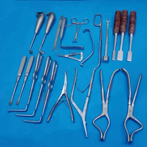 Azicon's Maxillofacial Surgery Surgical Instruments <b>Set</b> Oral Craniofacial Bone Reduction Forceps Plates <b>Screws</b> <b>Driver</b> Kit - Product Image 6