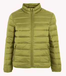 Chaqueta Clásica Impermeable para Hombre con Relleno Grueso de Plumón, Cierre de Cremallera y Forro Térmico Acolchado para la Temporada de Invierno - Product Image 1