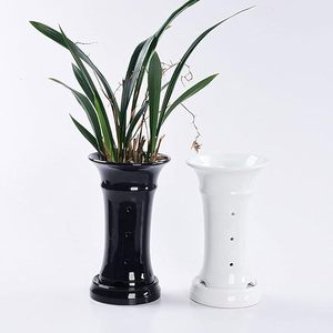 Maceta Moderna de Cerámica para Plantas de Interior, Maceta Decorativa para Sala de Estar, Restaurante, Mesa de Centro, Oficina - Product Image 3