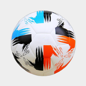 Balón de fútbol personalizado de cuero para equipos deportivos con diseño de logotipo personalizado - Product Image 2
