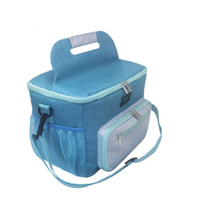 Portable Custom Outdoor Travel Picnic Eco-friendly Striped Thermal Insulated Lunch Cooler Bag Large Capacity Waterproof - Product Image 3