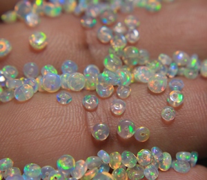 Opal Loose <b>Beads</b> 3-4.5mm Size Natural <b>Stone</b> <b>Beads</b> Smooth Rondelle <b>Beads</b> For Making Jewelry Direct Factory Price Wholesale - Product Image 3