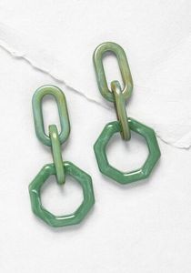 Boucles d'oreilles décoratives en résine, accessoires créatifs faits à la main, cadeaux pour filles, ornements en résine époxy, artisanat DIY - Product Image 2