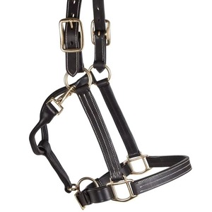 High Quality Durable Horse Riding Customized Classic Comfortable Equestrian Fashionable Leather Rope Polo <b>Halter</b> Different - Product Image 5