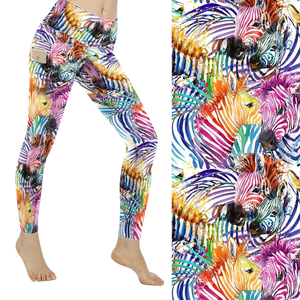 Leggings de yoga taille haute en spandex, extensibles, confortables, respirants, sans coutures, pour le fitness, la gym, l'entraînement et la course à pied - Product Image 5