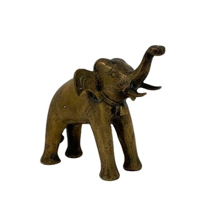 รูปปั้นช้างทองเหลืองสำหรับงานหัตถกรรมรูปปั้นช้างสไตล์วินเทจรูปปั้นสัตว์ออกแบบได้ตามต้องการ - Product Image 1