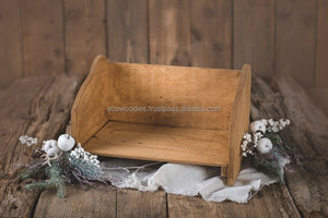 Finest Quality Baby Bouncer Rocking <b>Chair</b> Bed Wood <b>Children's</b> Furniture Newborn Photography Props Bedroom - Product Image 2