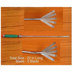 Écarteur chirurgical manuel Hosanna en acier inoxydable autoclavable à 5 doigts avec forme de ventilateur flexible - Hosanna Surgical - Product Image 2