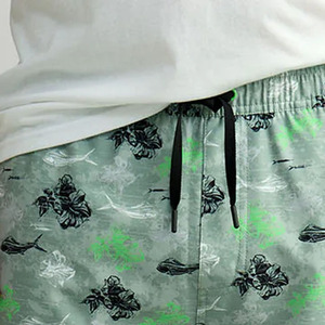 Pantalones Cortos de Playa Casuales de Lona con Estampado de Pantalla, Cintura Media, Último Modelo, Logotipo Personalizado, 100% Poliéster, Transpirables, MOQ Bajo, Antibacterianos - Product Image 2