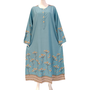 Abaya musulmane pour femmes, longue, à manches longues, en rayonne, confortable à porter, robe de prière musulmane. - Product Image 4