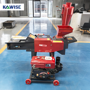 Picadora y amoladora de forraje con motor diésel, Máquina trituradora cortadora de paja con certificación CE para alimentación animal - Product Image 4