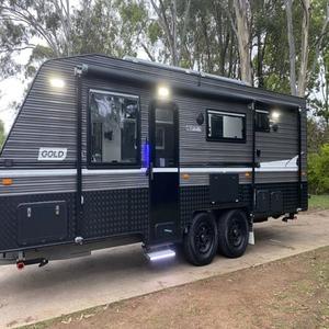 Remolque de Camping Mini RV Moderno de Alta Calidad, Estándares Australianos, Caravana 4x4 en Venta, con Capacidad para 6 Personas, Económico - Product Image 4