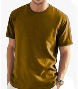 T-shirt unisexe de haute qualité 100% coton, style vintage, impression de logo personnalisé, vente en gros pour hommes - Product Image 3