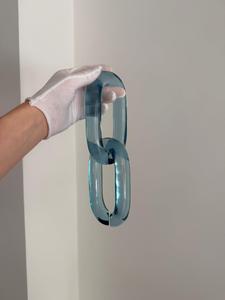 Designer Epoxy Resin Wall Hanging Chain Decorative Art Piece Handmade Resin Wall Decorative Link Chain Modern Sculpture Design - Product Image 3