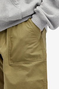 <b>Mens</b> Cargo <b>Shorts</b> in Olive Khaki with Oversized Front <b>Patch</b> Pockets Relaxed Fit Lightweight Durable Cotton Fabric - Product Image 4