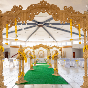 Mandapam Kalyana Tradicional, Moderno y Clásico para Bodas del Sur de la India, DST Exports, Mandapam Kanyadanam de Fibra de Vidrio Ligero y Elegante - Product Image 6