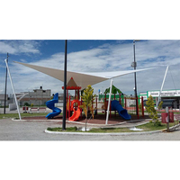 Structures de tissu de traction légères et économiques pour structures de toit en toile extérieures Toit d'auvent en Pvdf