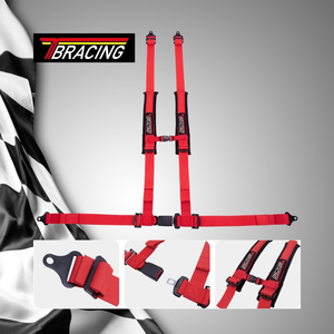 Arnés de Carreras TBRACING TUN-402 de 2 Pulgadas y 4 Puntos Hecho en Taiwán para UTV SXS con Herrajes de Acero Negro y Servicio de Logotipo Personalizado - Product Image 2