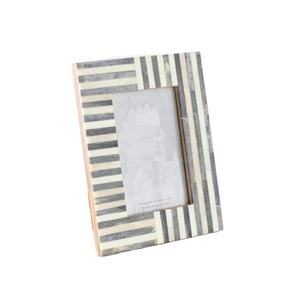 Décoration murale de chambre à coucher, cadre photo moderne en résine écologique, léger, incrustation d'os, designs personnalisés, décoration de maison moderne - Product Image 1