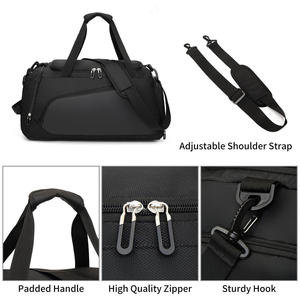 Bolsa de Viaje Impermeable Oxford para Gimnasio, para Mujer, Gran Capacidad, Deportiva, con Cierre, Portátil, Ligera y Plegable - Product Image 5